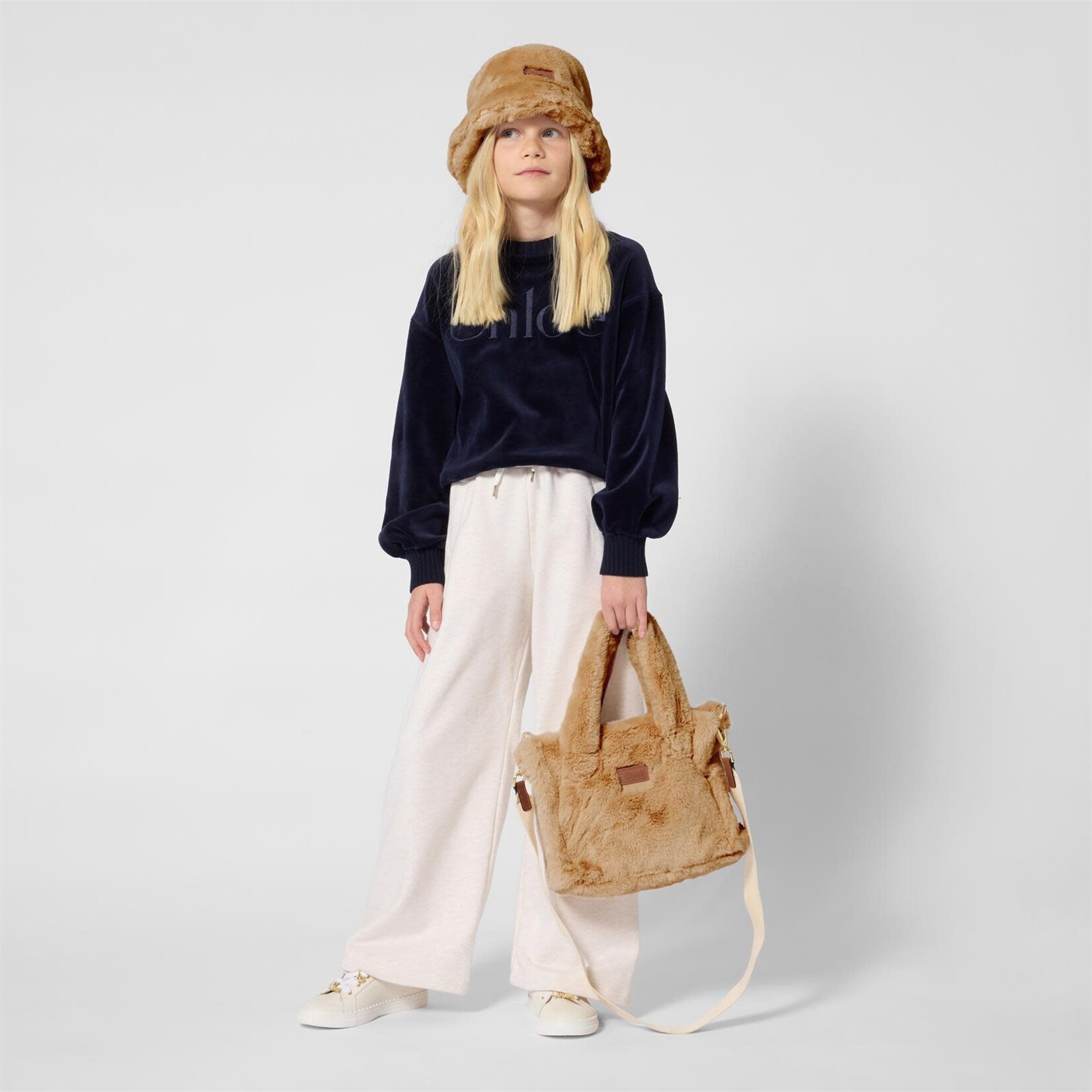 CHLOE PANTALON JOGGING Beige C21262
