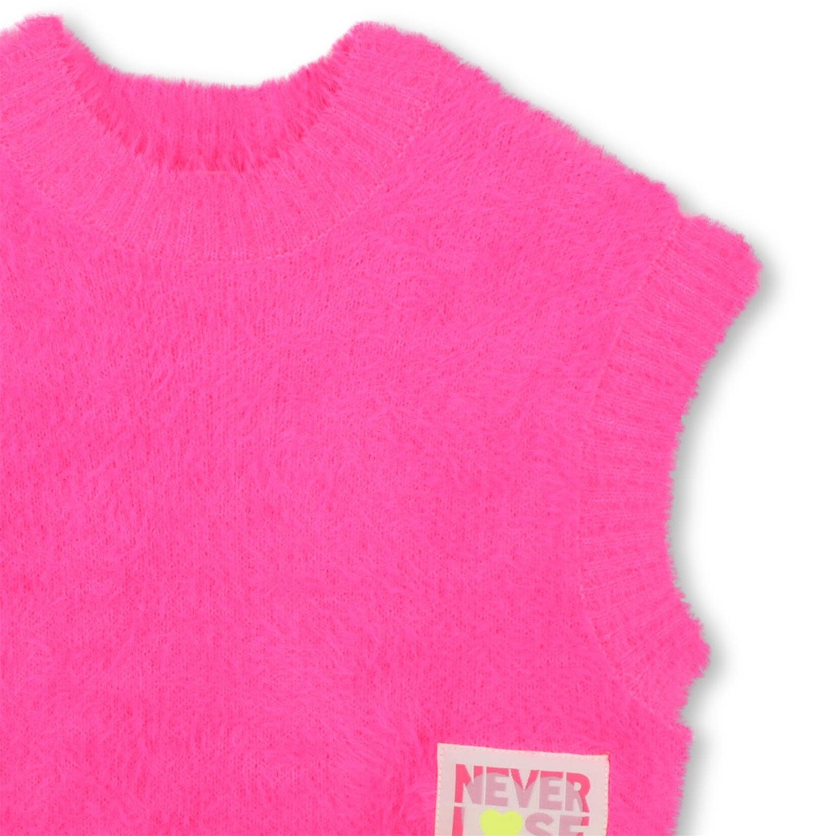 BILLIEBLUSH PULL MANCHES COURTES Rose U22393