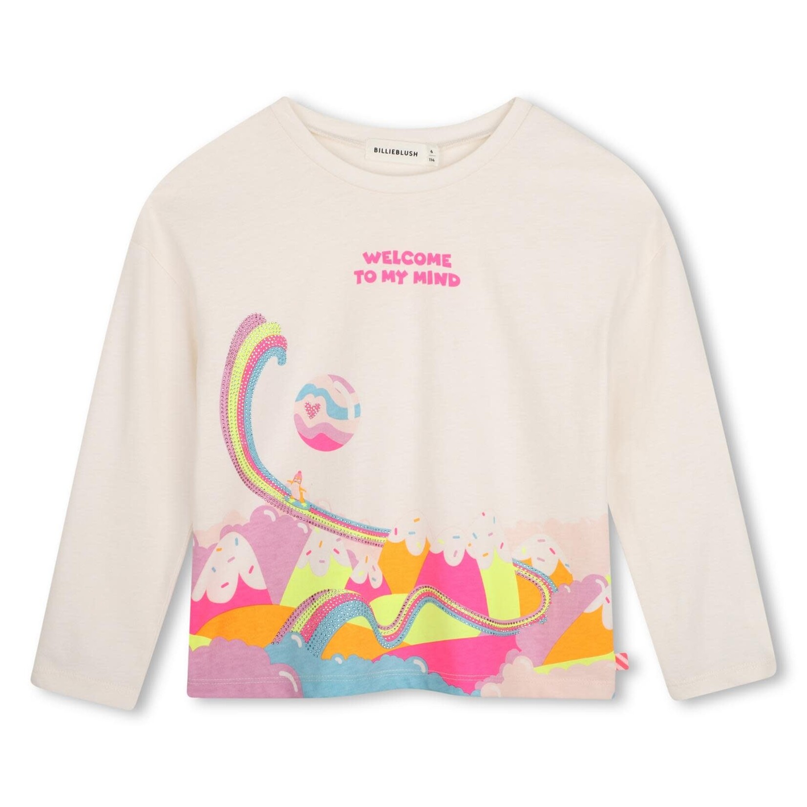 BILLIEBLUSH TEE-SHIRT MANCHES LONGUES Beige U22375