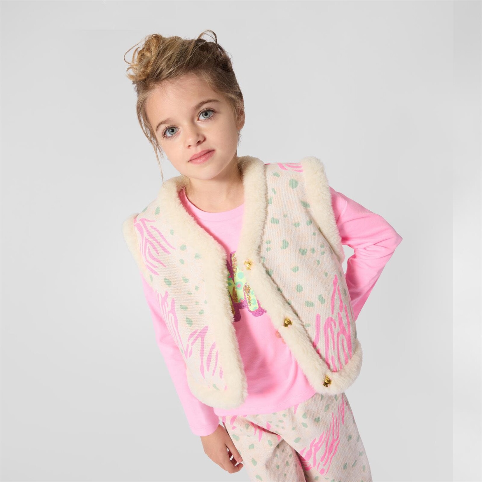 BILLIEBLUSH TEE-SHIRT MANCHES LONGUES Rose U22374