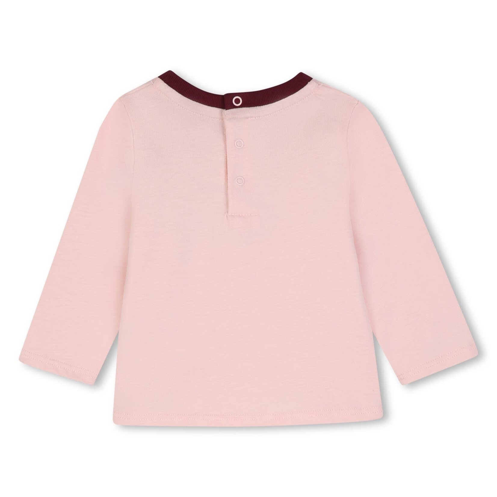 CHLOE TEE-SHIRT MANCHES LONGUES Rose C21362