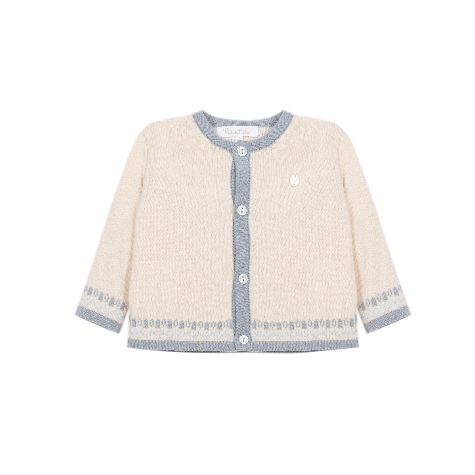 Patachou CASACO - NEWBORN TRUE BLUE - INVERNO 2026 6111 30 90 ECRU