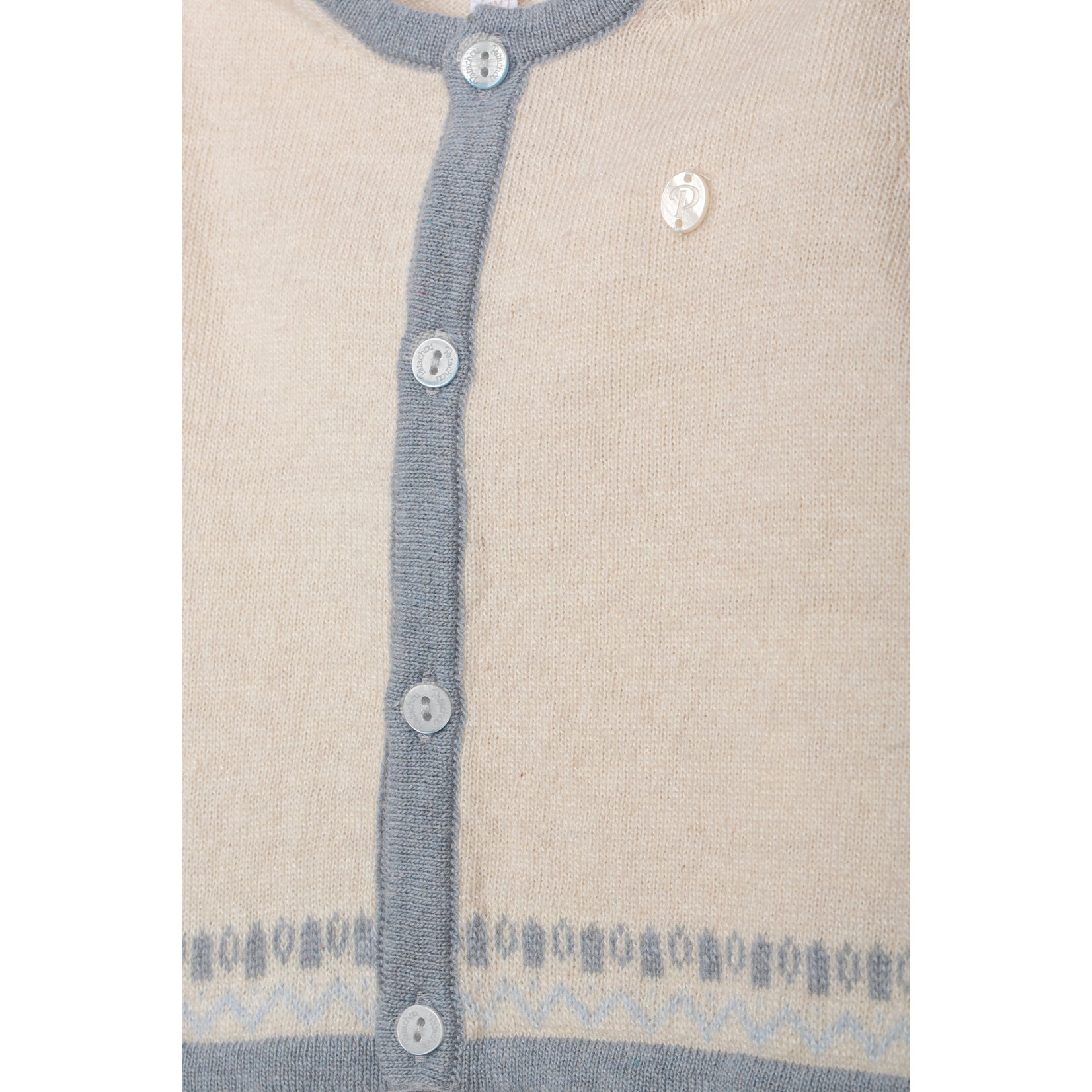 Patachou CASACO - NEWBORN TRUE BLUE - INVERNO 2026 6111 30 90 ECRU