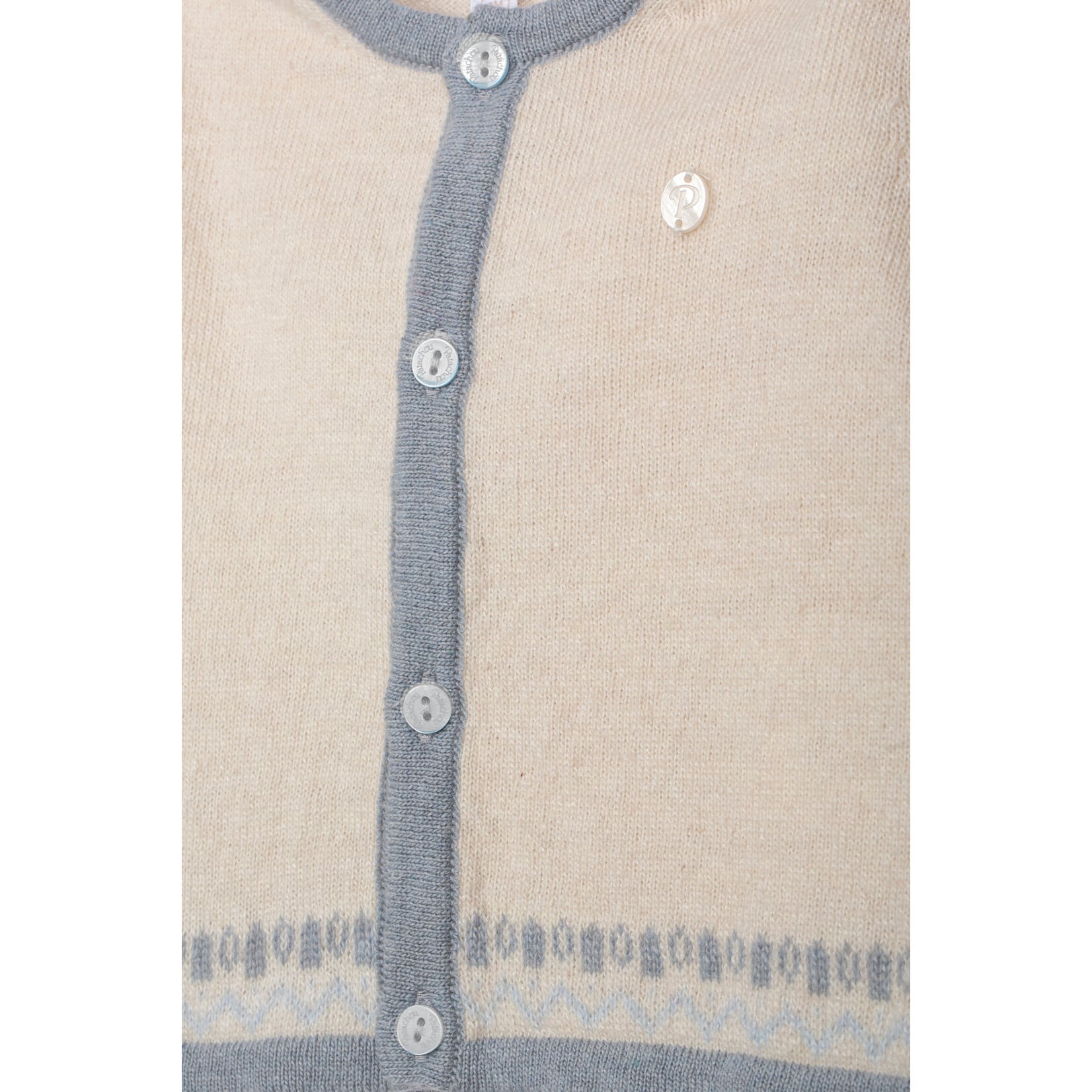Patachou CASACO - NEWBORN TRUE BLUE - INVERNO 2026 6111 30 90 ECRU