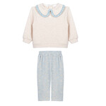 Patachou CONJUNTO - MINI GIRL BLUE- INVERNO 2026 6104 22 00 BLUE GARDEN F26-163