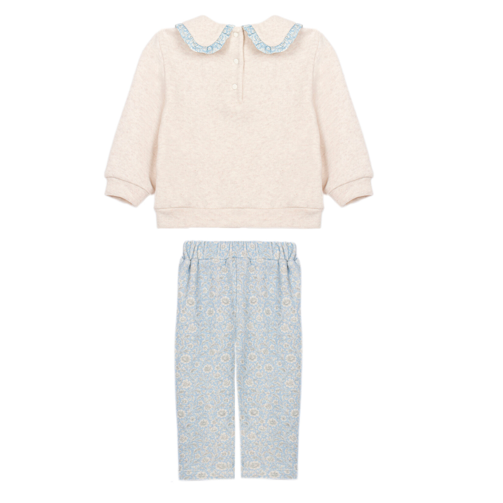 Patachou CONJUNTO - MINI GIRL BLUE- INVERNO 2026 6104 22 00 BLUE GARDEN F26-163
