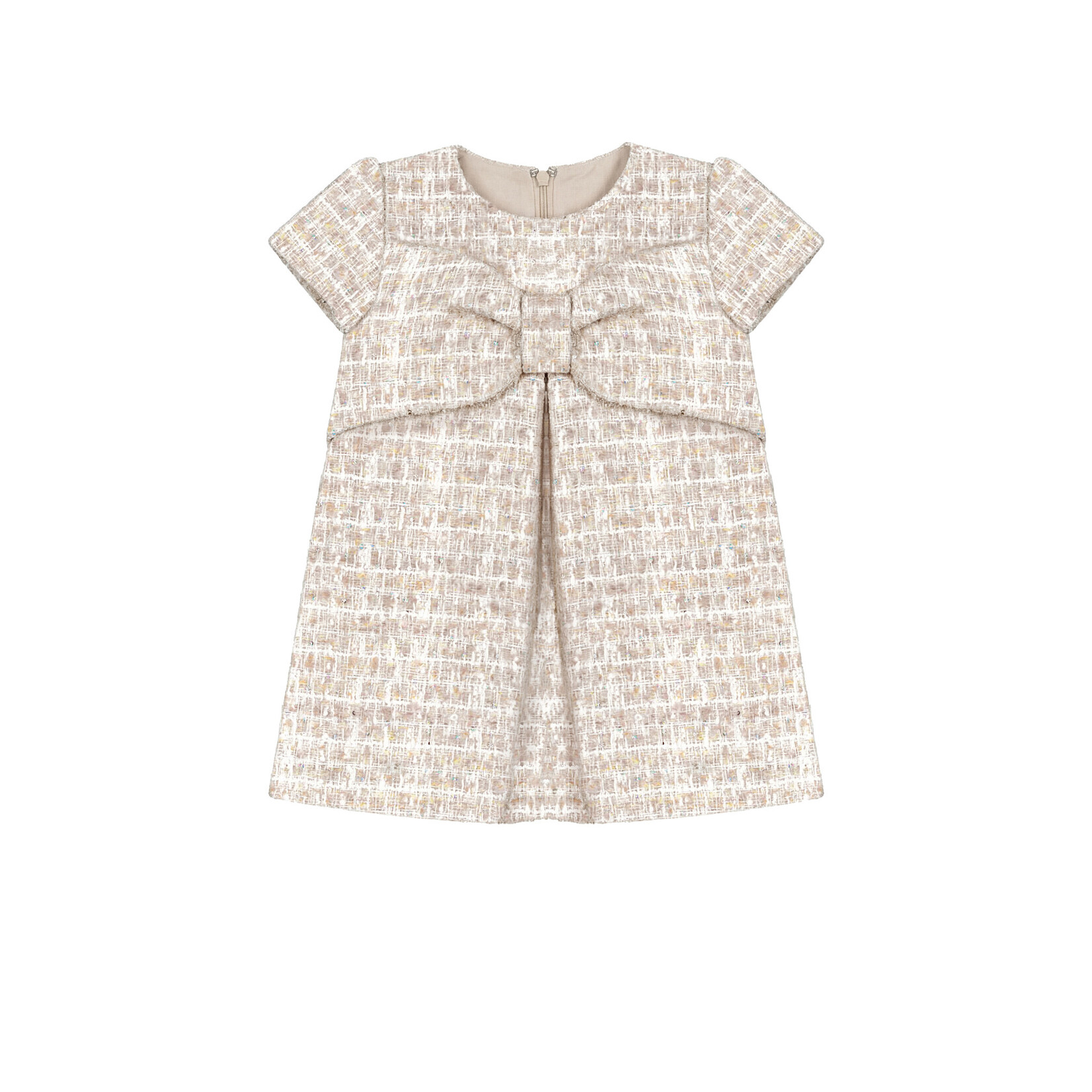 Patachou VESTIDO - MINI GIRL PARTY GOLD - INVERNO 2026 6204 43 00 SPARKLE TWEED F26-44