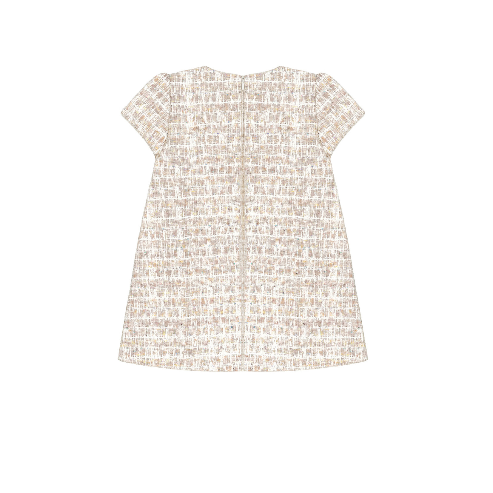 Patachou VESTIDO - MINI GIRL PARTY GOLD - INVERNO 2026 6204 43 00 SPARKLE TWEED F26-44