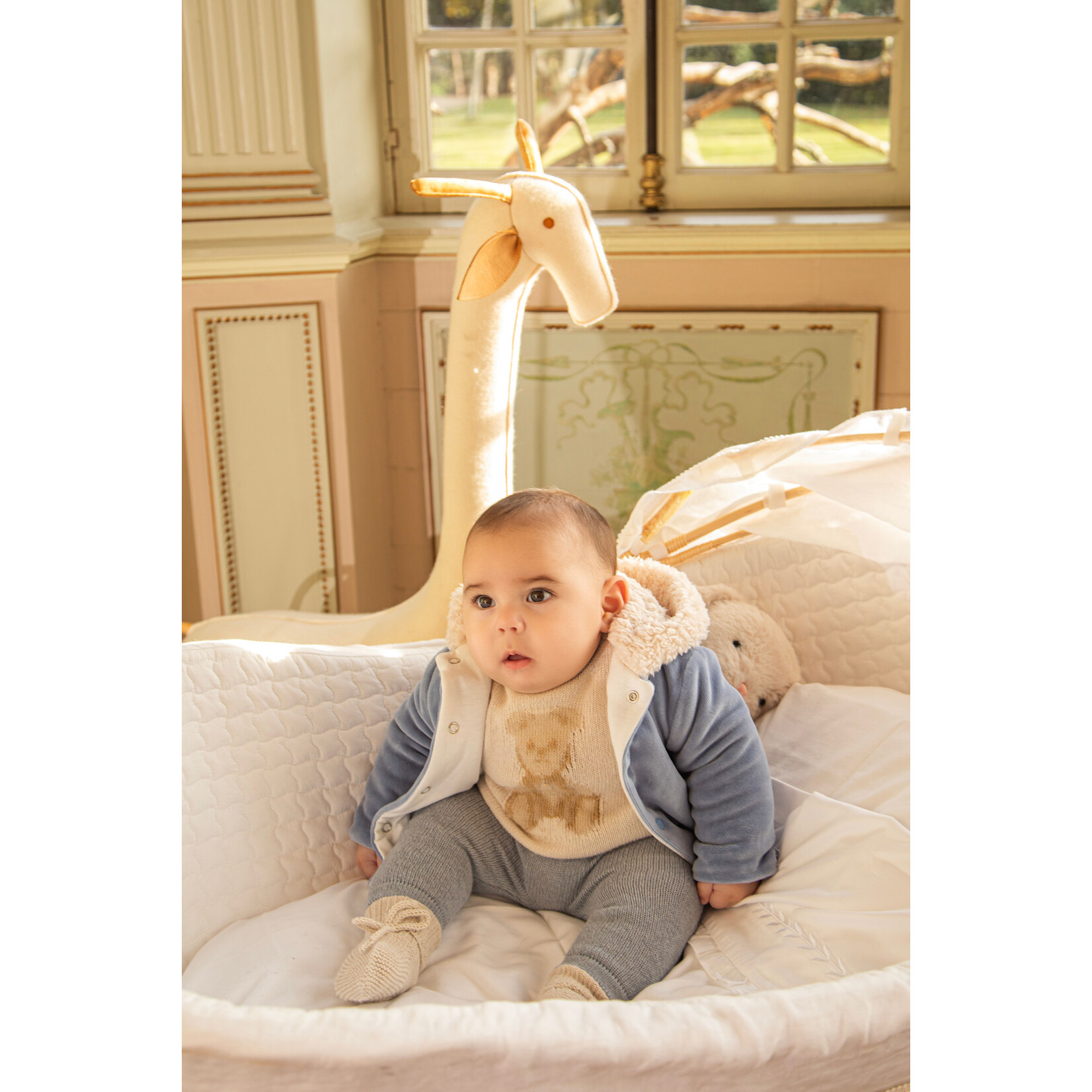 Patachou CASACO - NEWBORN TRUE BLUE - INVERNO 2026 6111 20 90 BLUE INDIGO