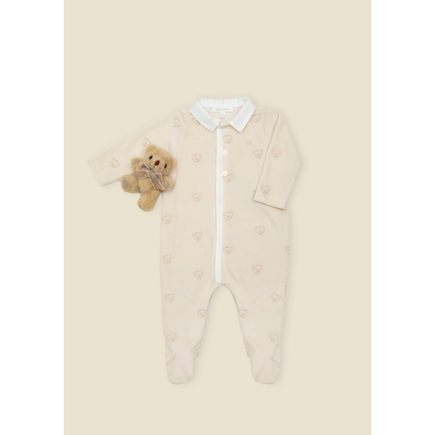 Patachou BABYGROW - NEWBORN TRUE BLUE - INVERNO 2026 6111 20 90 ECRU