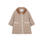 Patachou CASACO - MINI GIRL NATURE -  INVERNO 2026 6204 33 90 TOFFEE