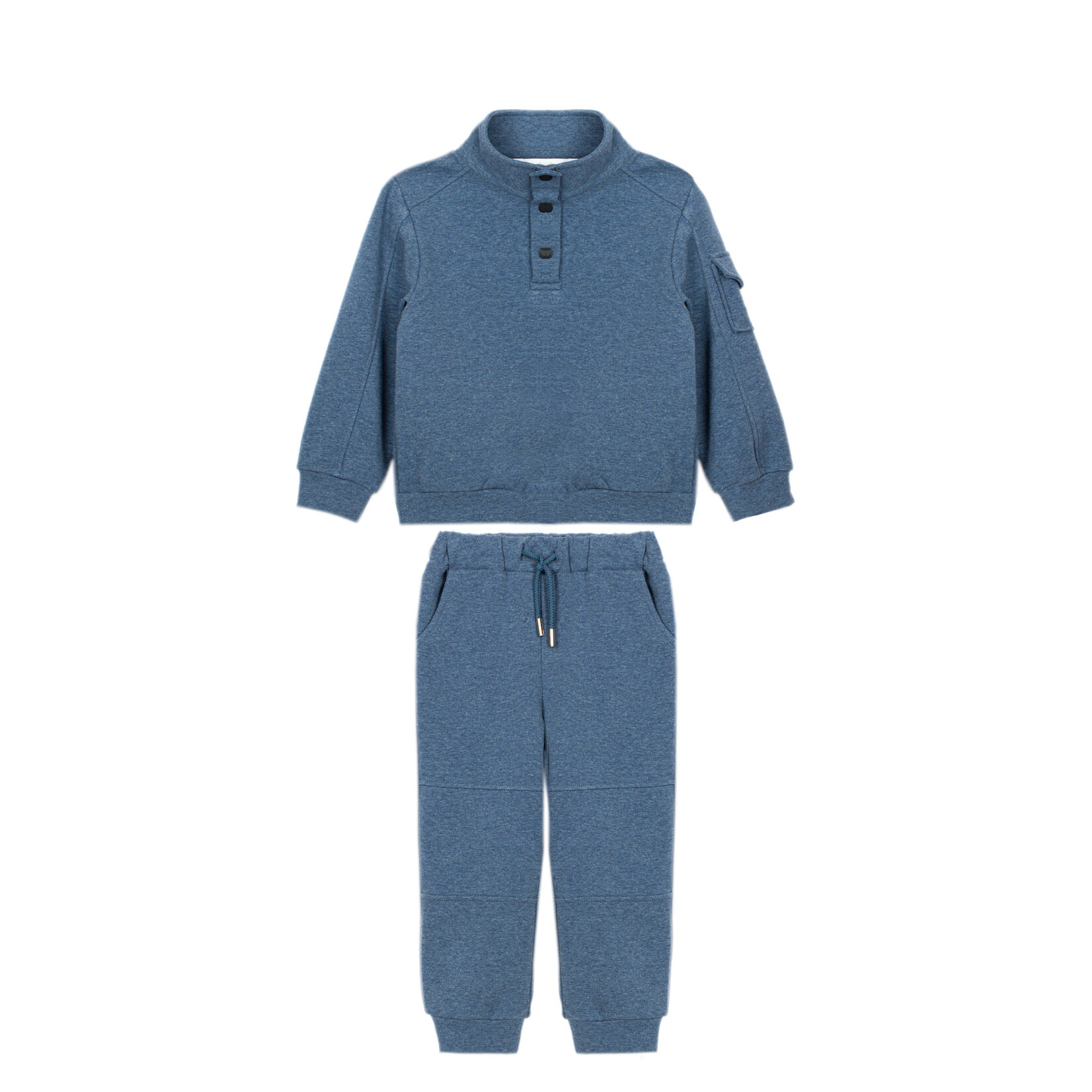 Patachou CONJUNTO- MINI BOY PLAY -  INVERNO 2026 6103 22 00 BLUE INDIGO