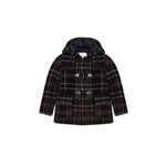 Patachou CASACO - MINI BOY CITY - INVERNO 2026 6203 33 90 NAVY BROWN CHECK F26-46