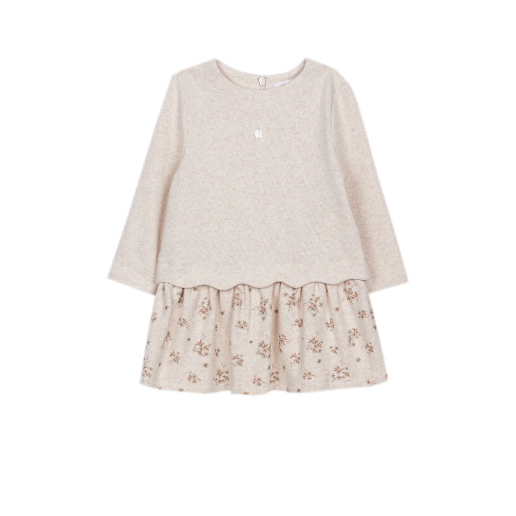 Patachou VESTIDO - MINI GIRL NATURE -  INVERNO 2026 6104 42 00 BEIGE MELANGE