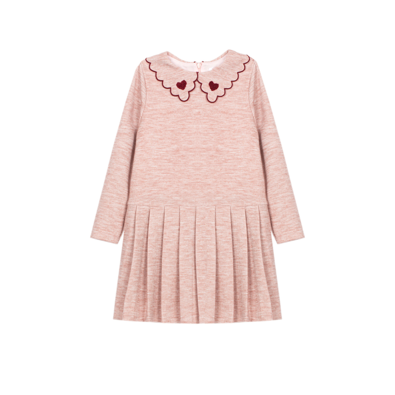 Patachou VESTIDO - KIDS GIRL BLUSH PINK - INVERNO 2026 6104 43 00 PINK MELANGE