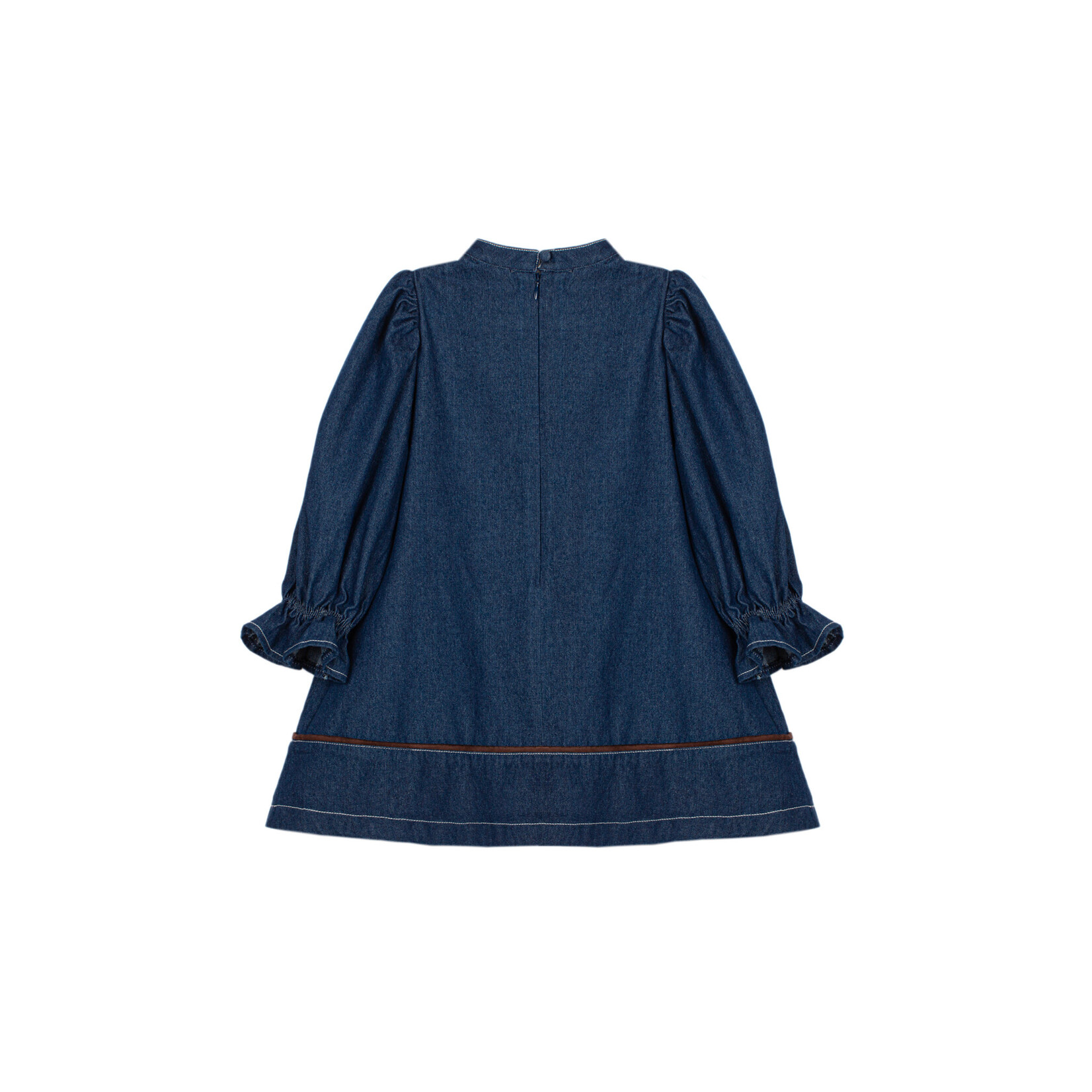 Patachou VESTIDO - KIDS GIRL CHOCOLATE -INVERNO 2026 6204 42 00 BLUE DENIM