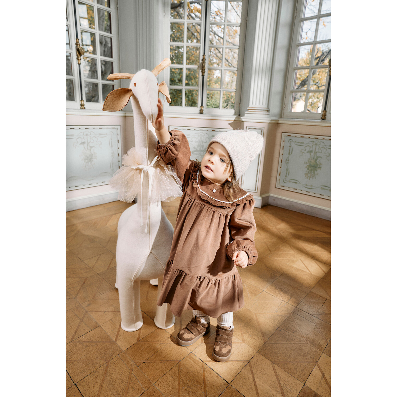 Patachou VESTIDO - MINI GIRL NATURE - INVERNO 2026 6204 42 00 MOKA