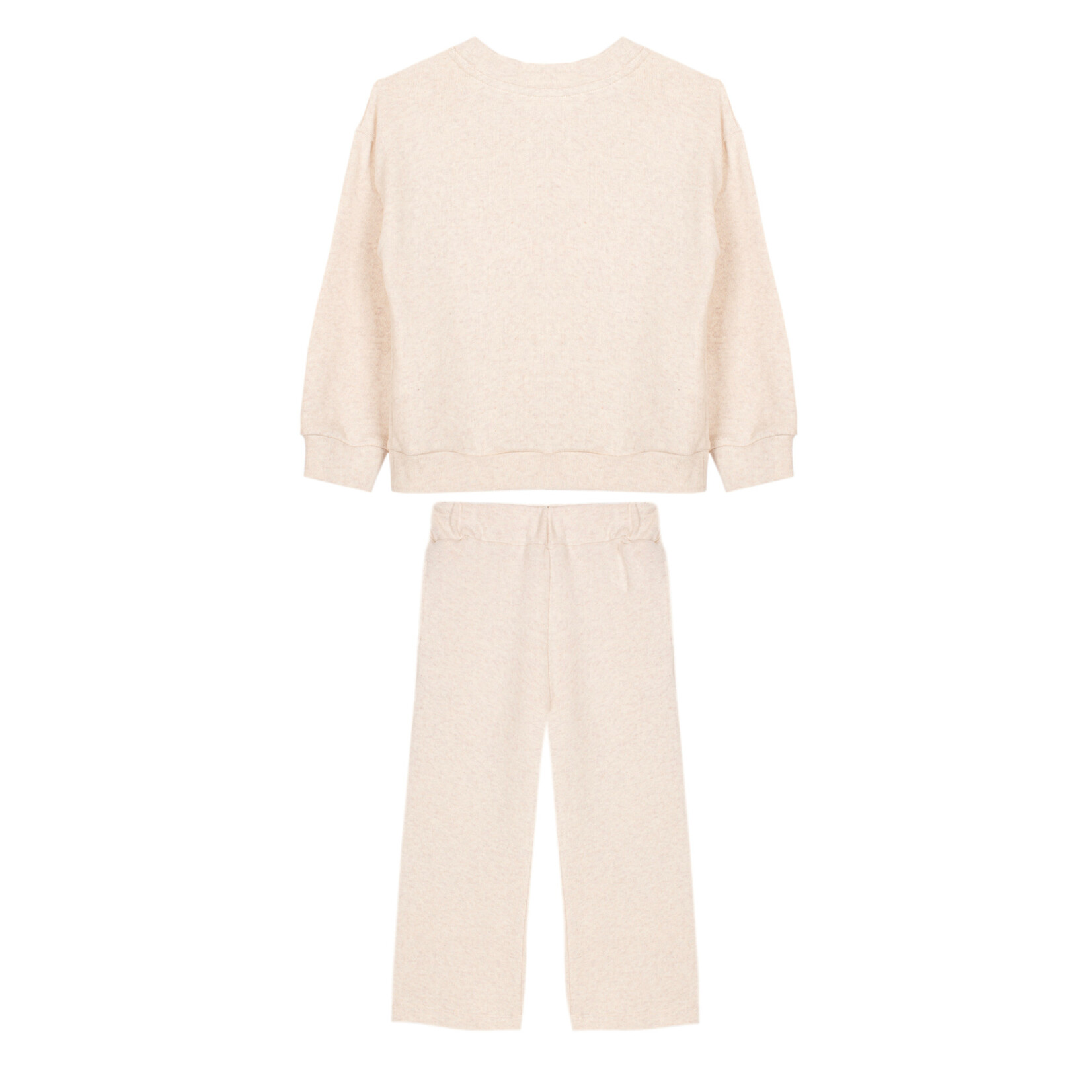 Patachou CONJUNTO  - KIDS GIRL BLUSH PINK - INVERNO 2026 6104 22 00 BEIGE MELANGE