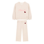Patachou CONJUNTO  - KIDS GIRL BLUSH PINK - INVERNO 2026 6104 22 00 BEIGE MELANGE