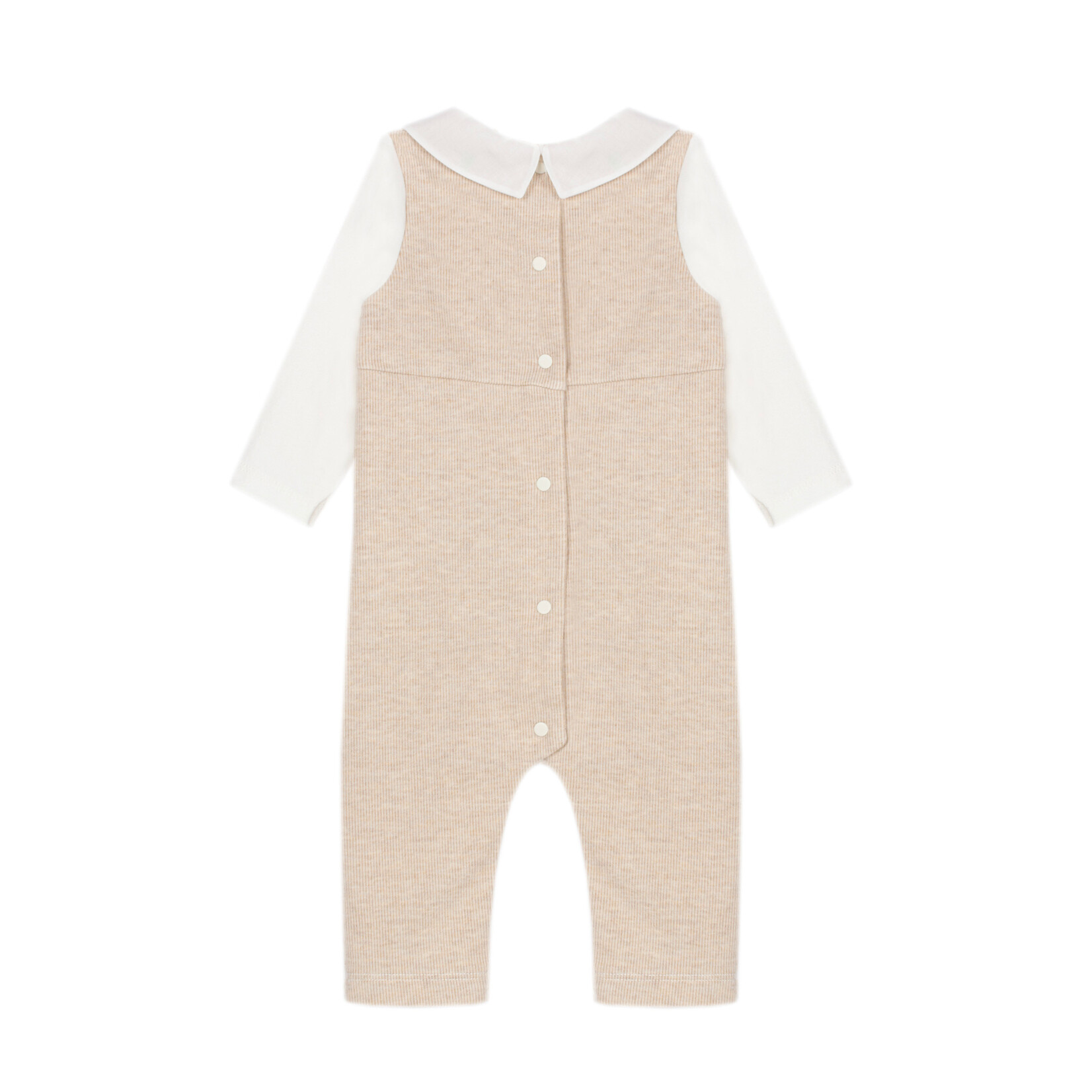 Patachou MACACÃO - NEWBORN SOFT - INVERNO 2026 6209 20 00 BEIGE MELANGE