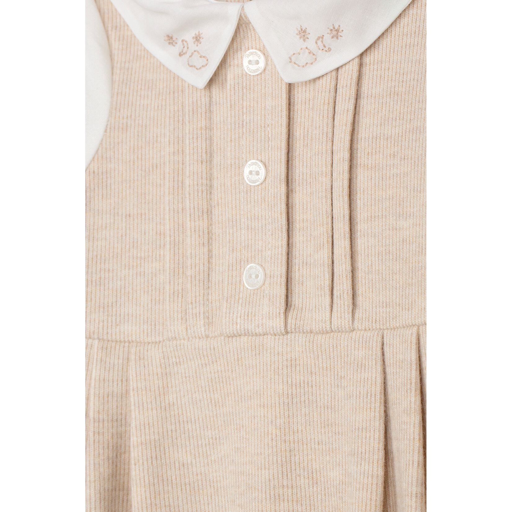Patachou MACACÃO - NEWBORN SOFT - INVERNO 2026 6209 20 00 BEIGE MELANGE