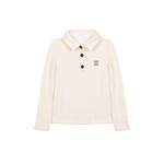 Patachou POLO - KIDS GIRL CHOCOLATE - INVERNO 2026 6110 20 91 ECRU