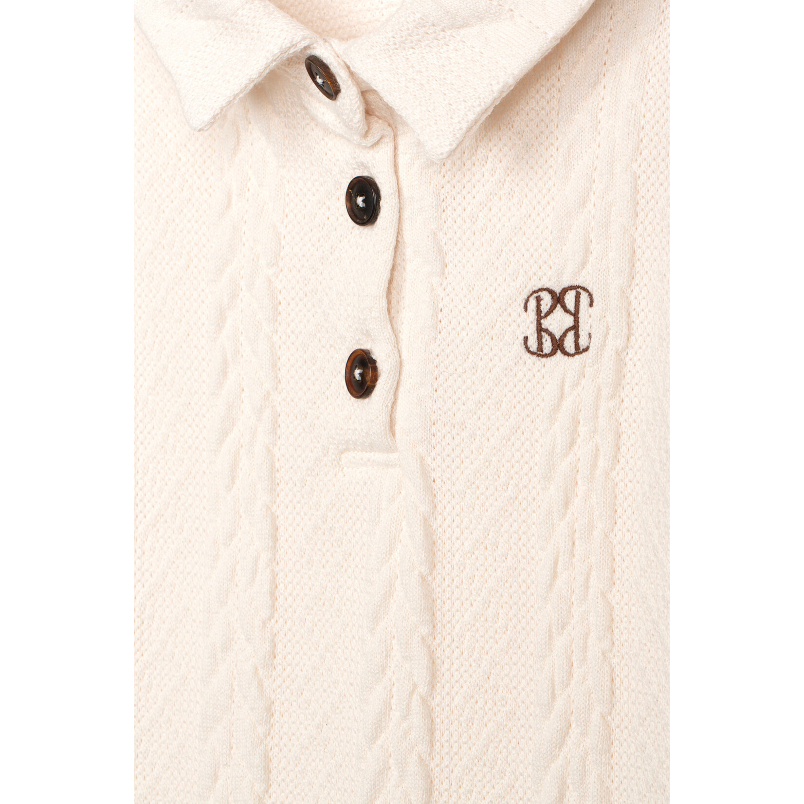 Patachou POLO - KIDS GIRL CHOCOLATE - INVERNO 2026 6110 20 91 ECRU