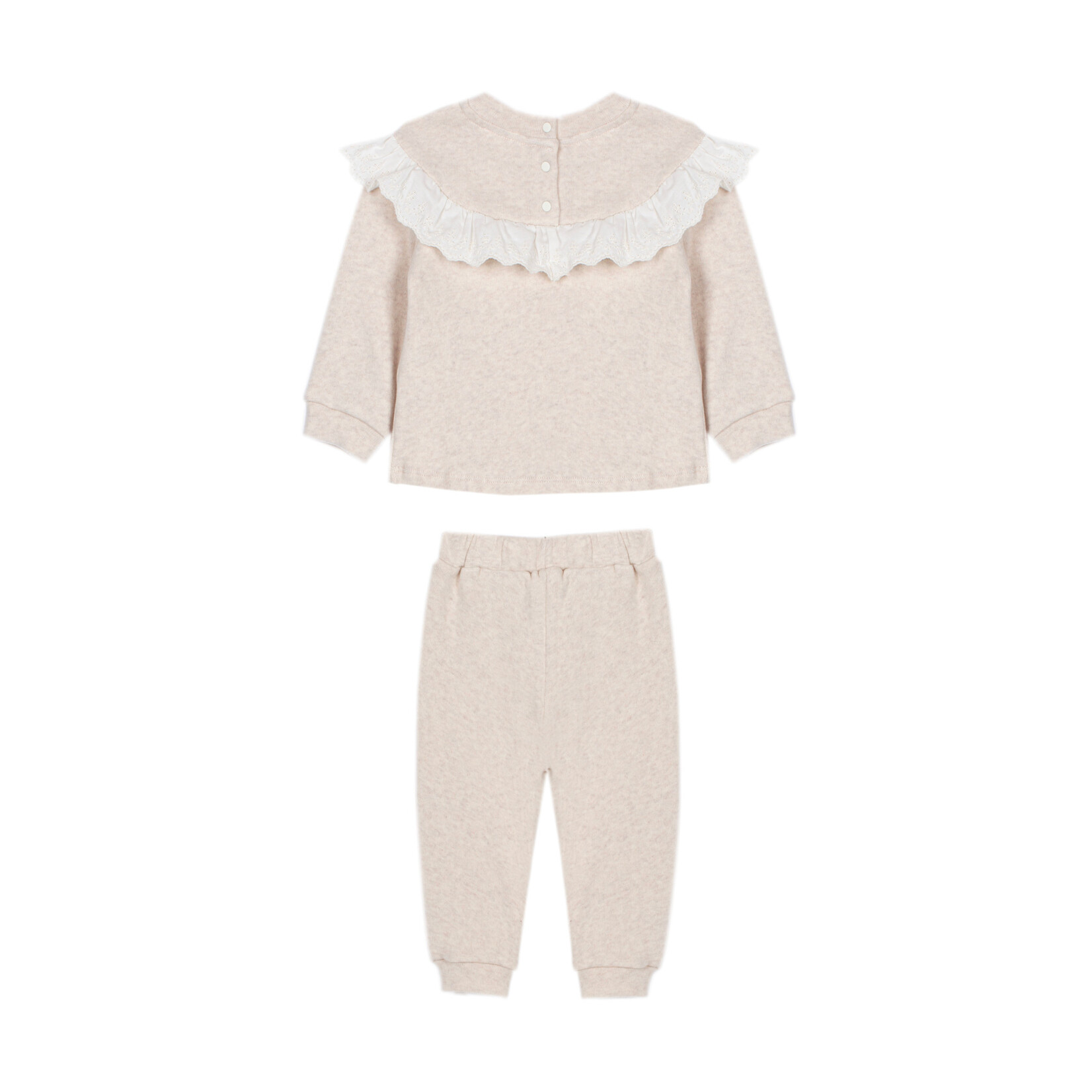Patachou CONJUNTO - MINI GIRL NATURE -  INVERNO 2026 6104 22 00 BEIGE MELANGE