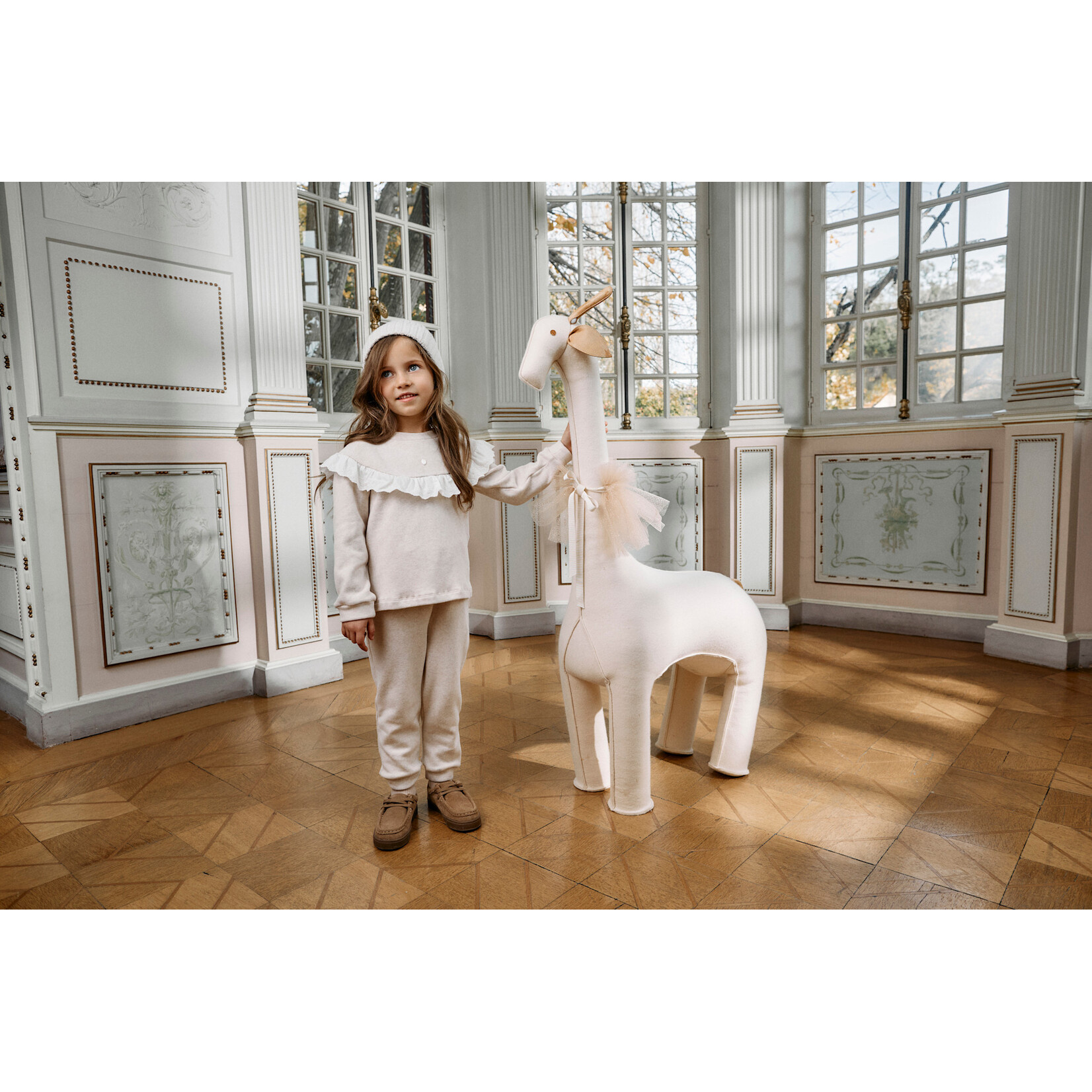 Patachou CONJUNTO - MINI GIRL NATURE -  INVERNO 2026 6104 22 00 BEIGE MELANGE