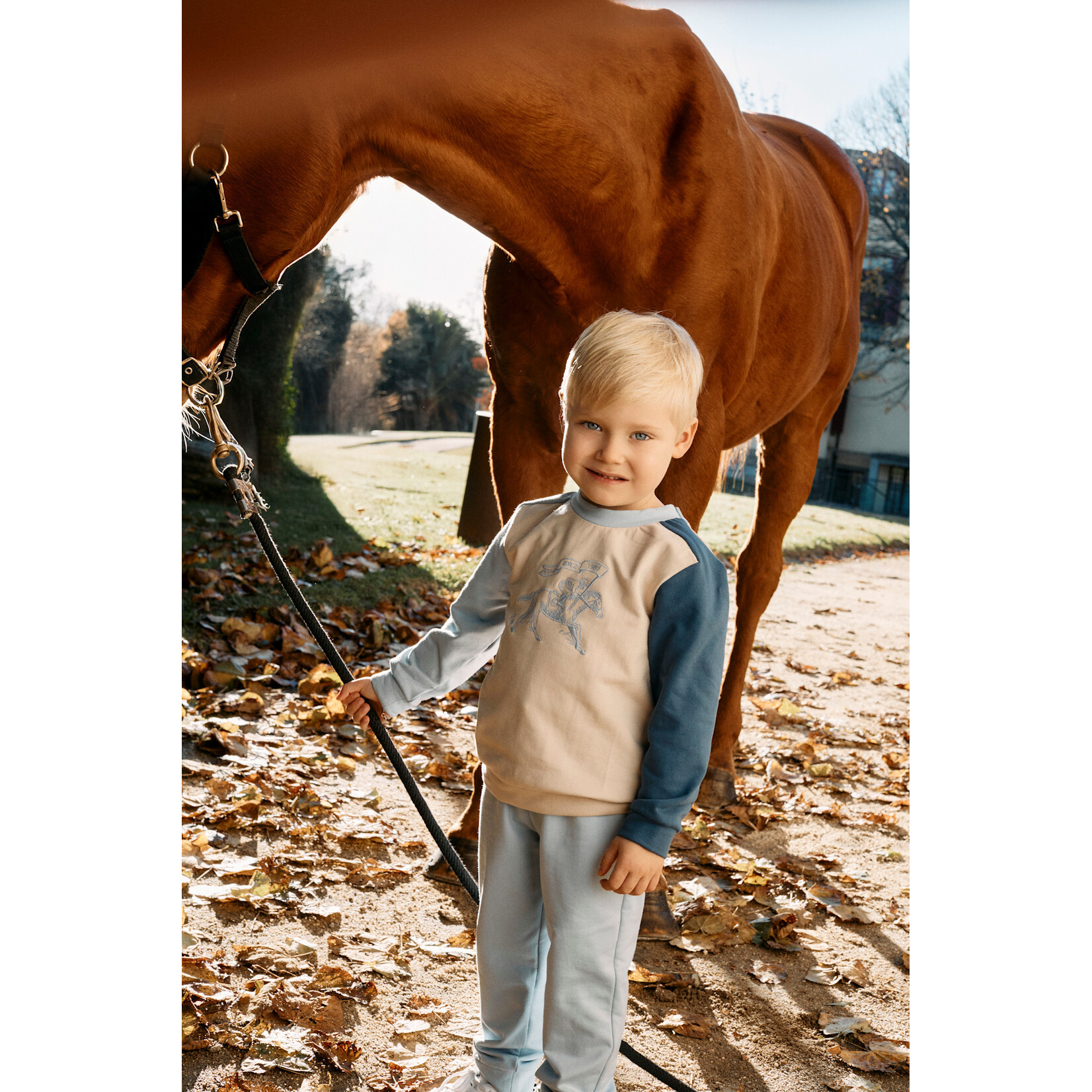 Patachou CONJUNTO - MINI BOY SOFT BLUE - INVERNO 2026 6110 30 91 BLUE