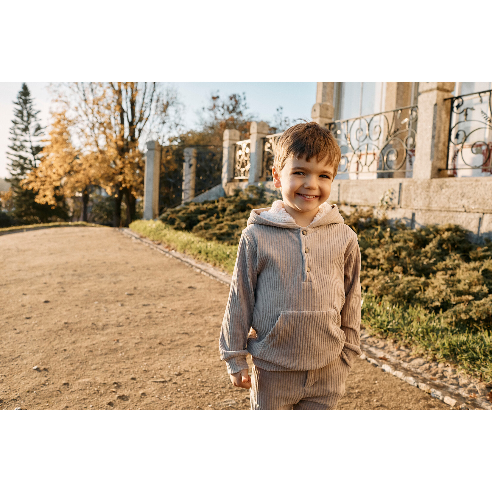 Patachou SWEATER - MINI BOY PARK - INVERNO 2026 6110 20 91 TAUPE