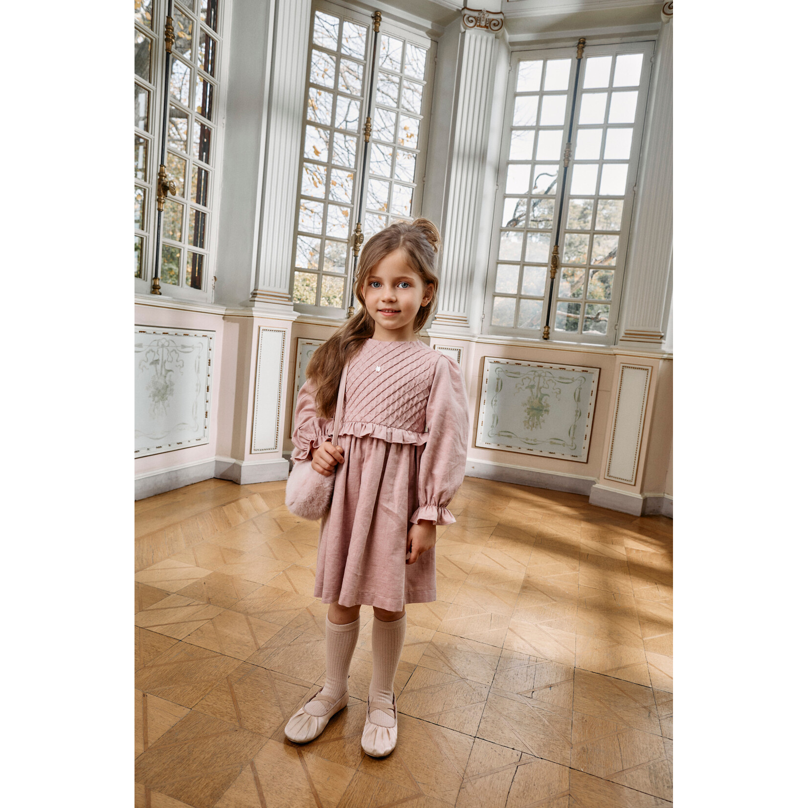 Patachou VESTIDO - MINI GRL LOVELY PINK -  INVERNO 2026 6204 43 00 PALE PINK