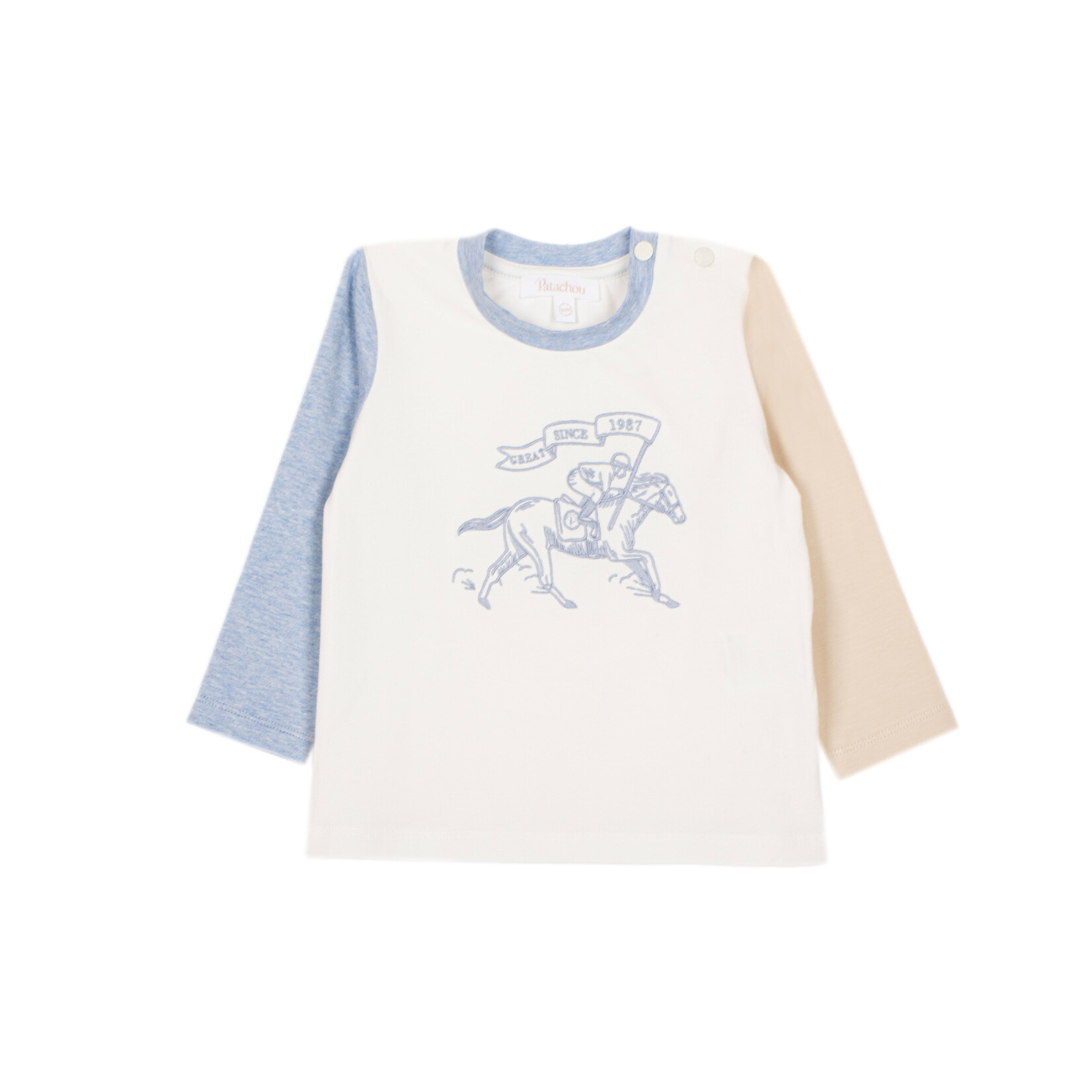 Patachou T-SHIRT - MINI BOY SOFT BLUE - INVERNO 2026 6110 20 91 BLUE