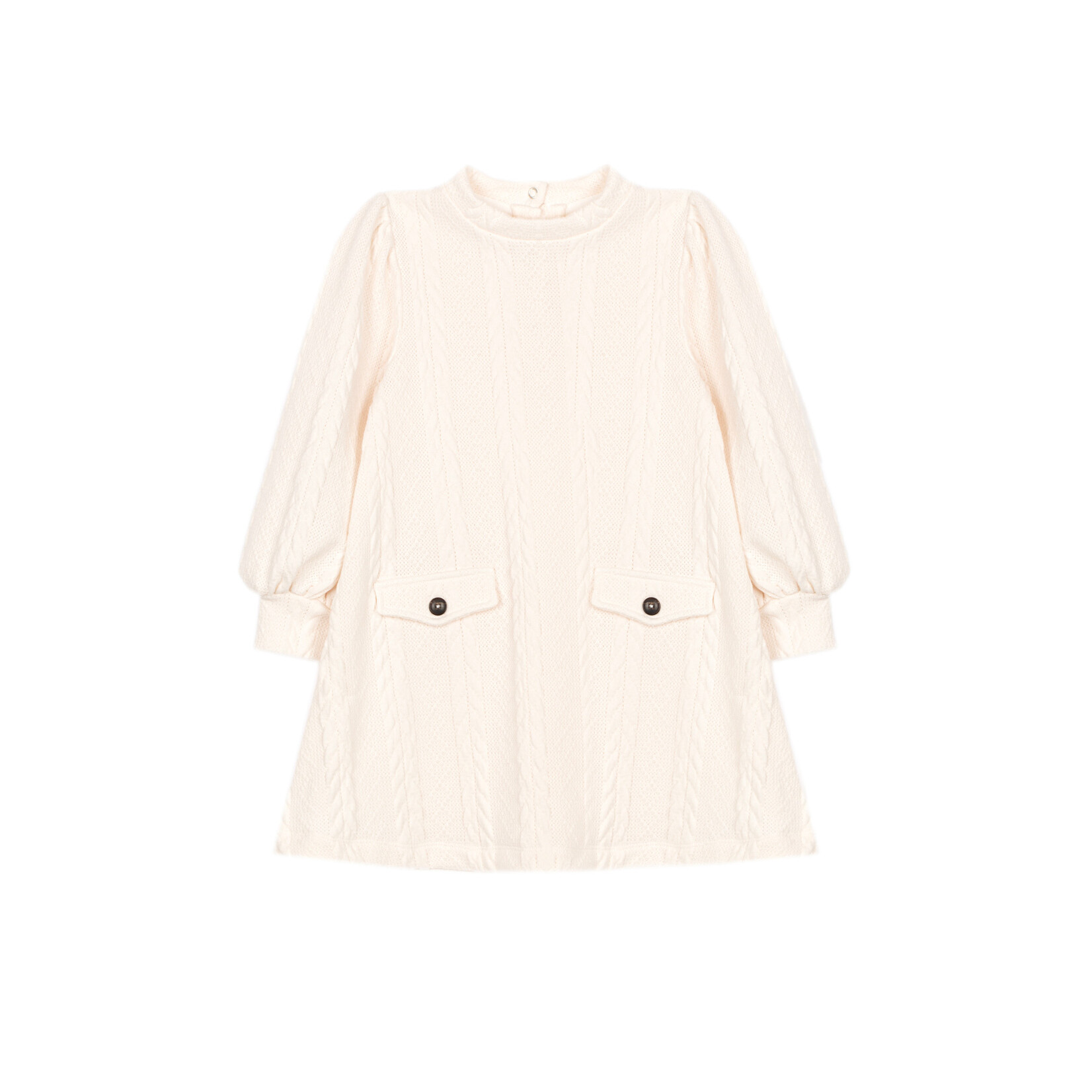Patachou VESTIDO - KIDS GIRL CHOCOLATE - INVERNO 2026 6104 43 00 ECRU