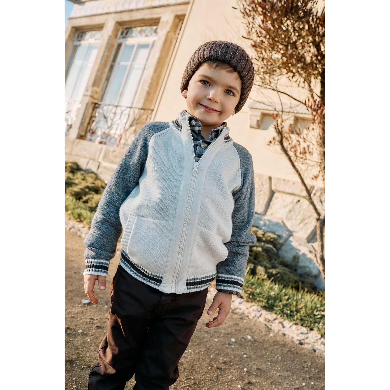 Patachou SWEATER - MINI BOY PARK - INVERNO 2026 6209 20 00 BEIGE MELANGE