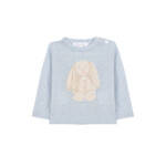 Patachou SWEATER - NEWBORN SOFT BLUE - INVERNO 2026 6111 30 90 MELANGE BLUE