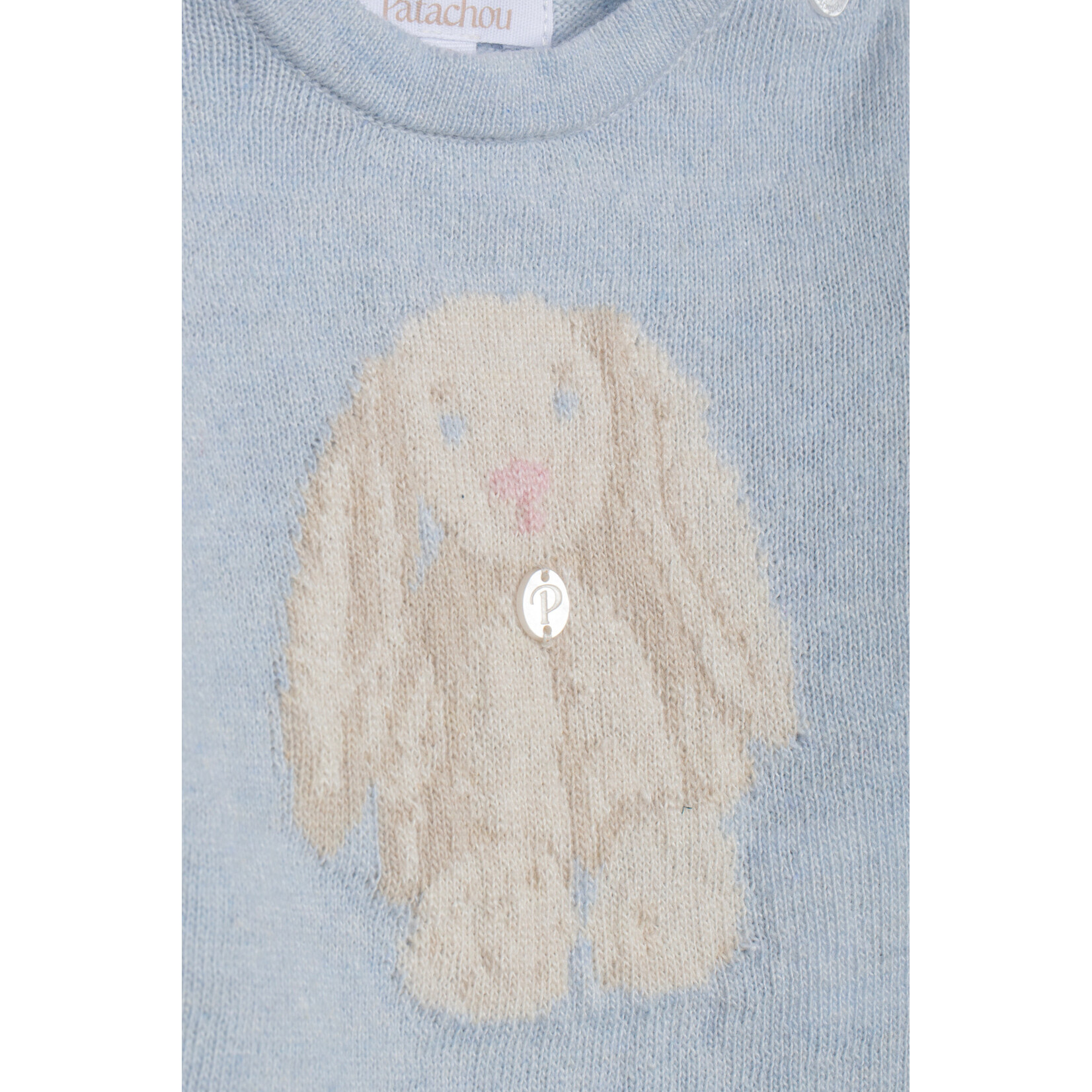 Patachou SWEATER - NEWBORN SOFT BLUE - INVERNO 2026 6111 30 90 MELANGE BLUE