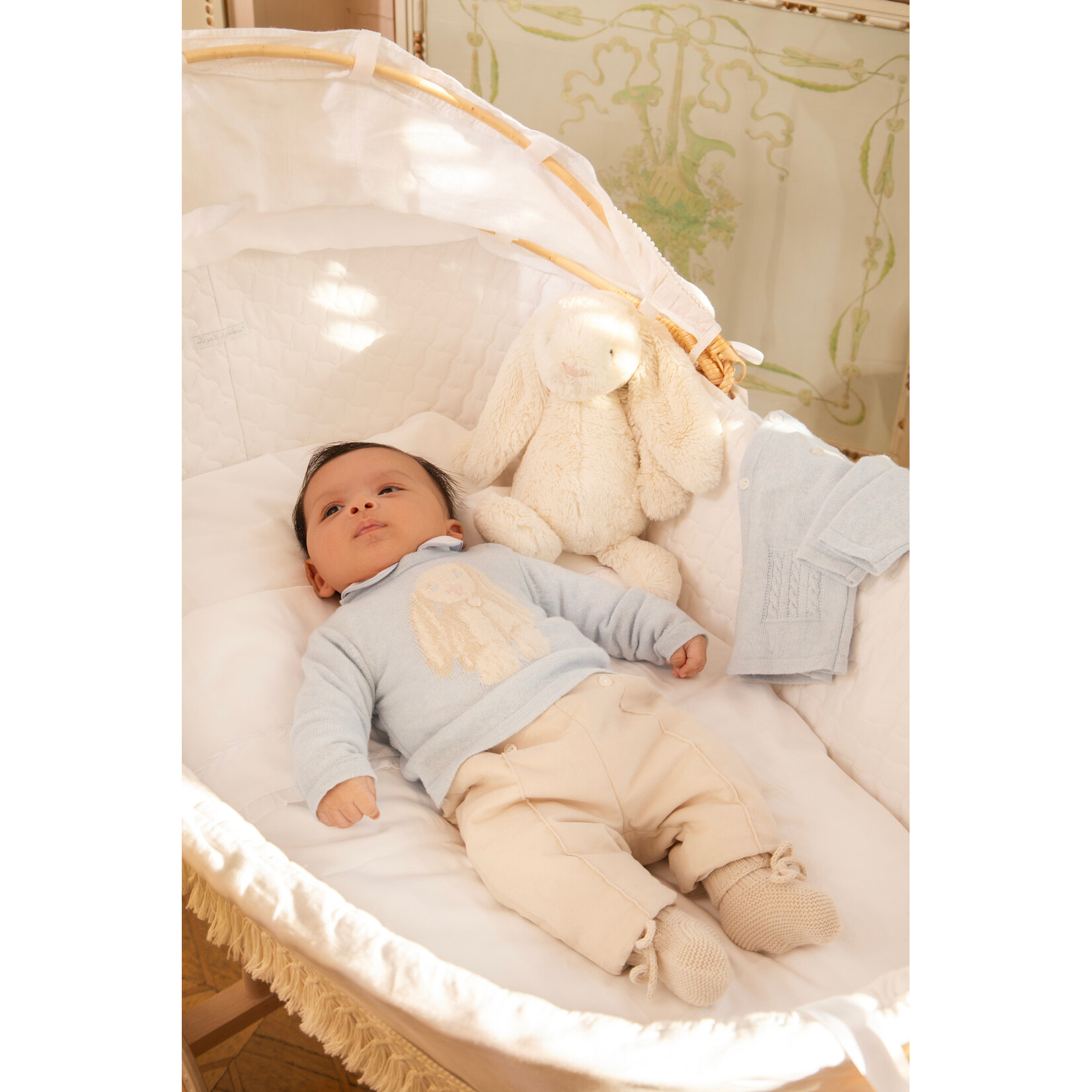Patachou SWEATER - NEWBORN SOFT BLUE - INVERNO 2026 6111 30 90 MELANGE BLUE