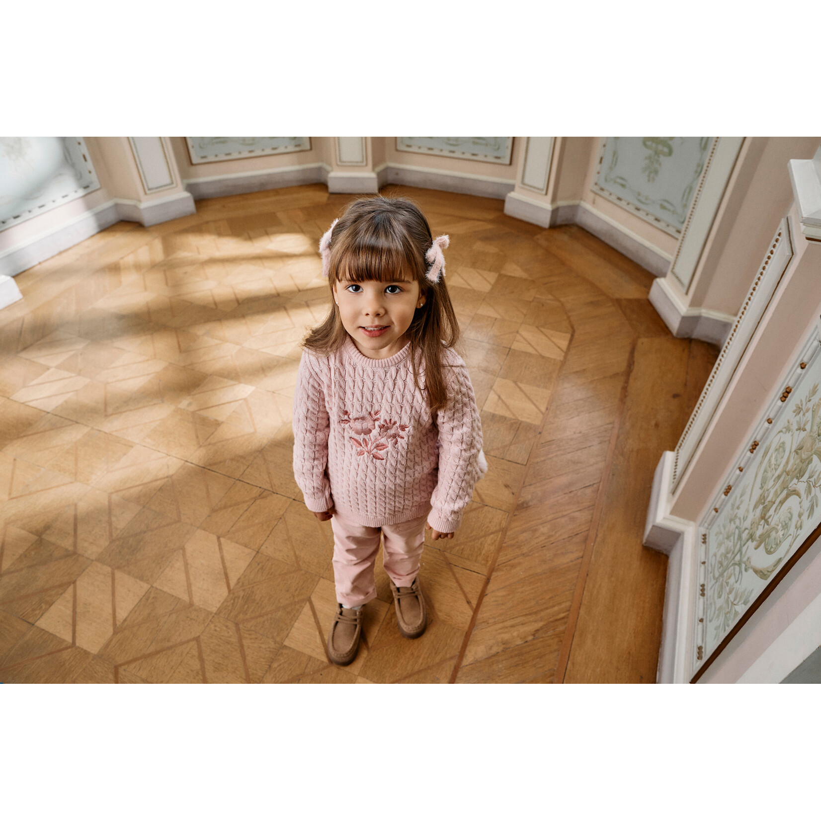 Patachou SWEATER - MINI GIRL LOVELY PINK - INVERNO 2026 6209 20 00 PALE PINK