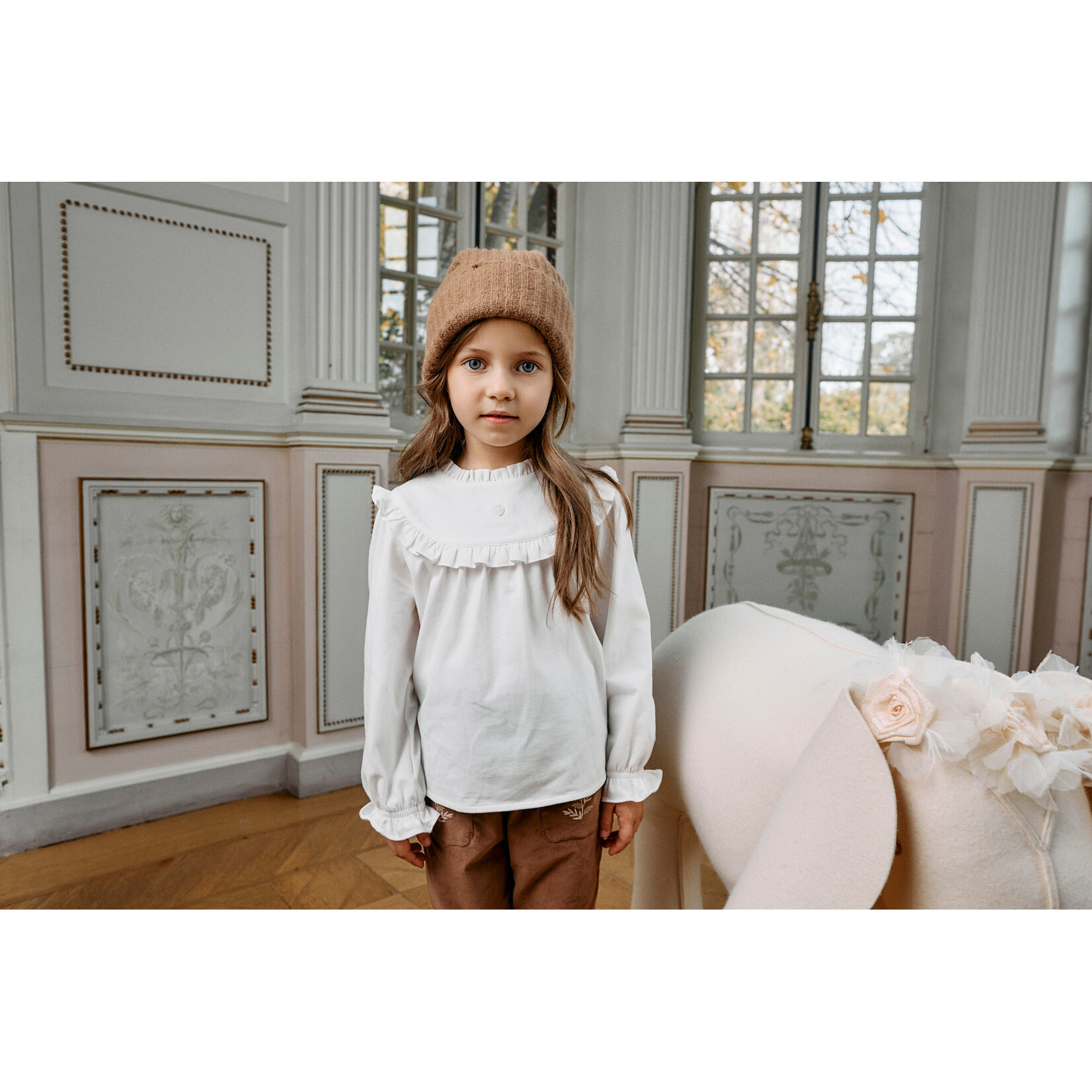 Patachou SWEATER - mini girlnature -  INVERNO 2026 61101199 ECRU