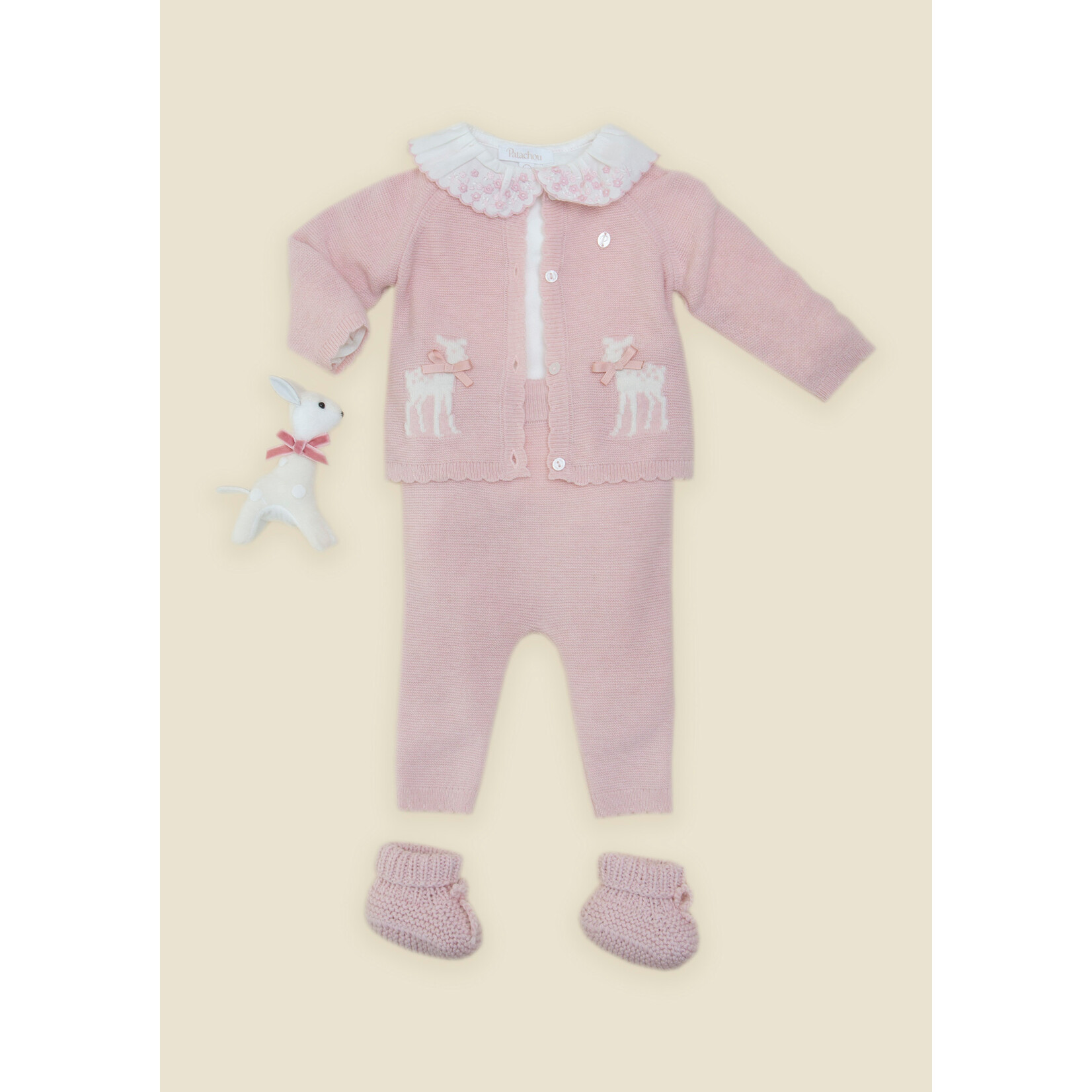 Patachou BODY - NEWBORN SOFT PINK -  INVERNO 2026 6209 20 00 ECRU