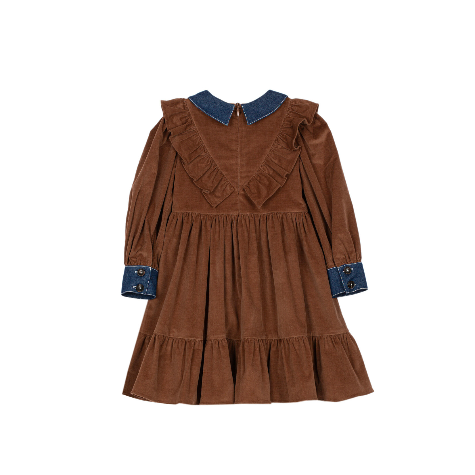 Patachou VESTIDO-KIDS GIRL CHOCOLATE- INVERNO 2026 6204 43 00 MOKA