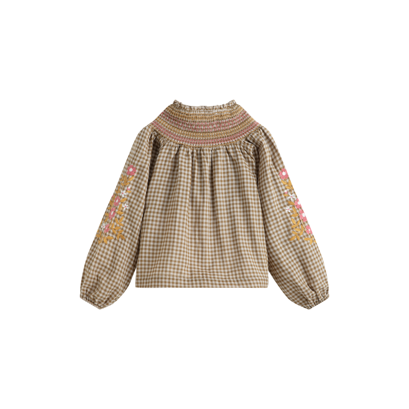 C'era una volta Evelina Shirt Green Check