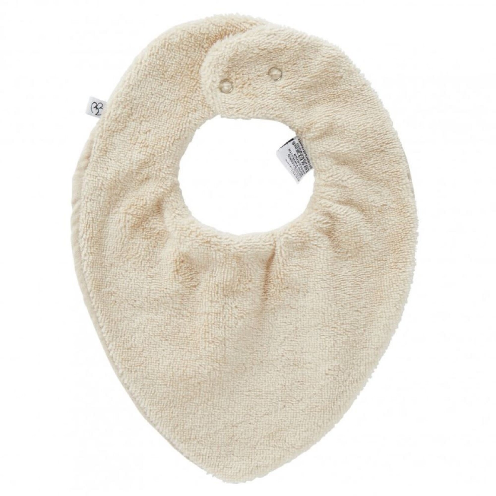 Baby Leroy: Bavoir-bandana bambou/ gaze biscuit