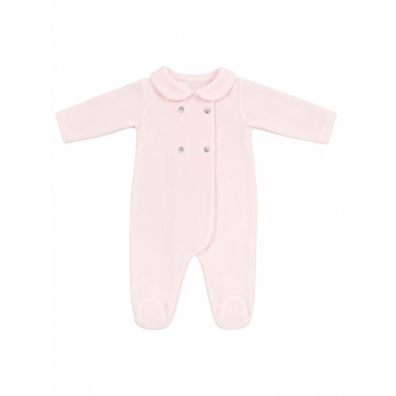 Living Nature Babypakje Jamie velours roze
