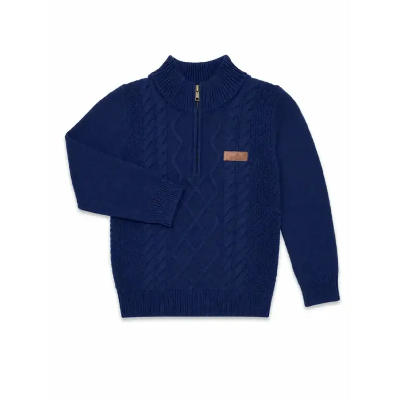 Natini PULL ZIPPER THEO DARK BLUE