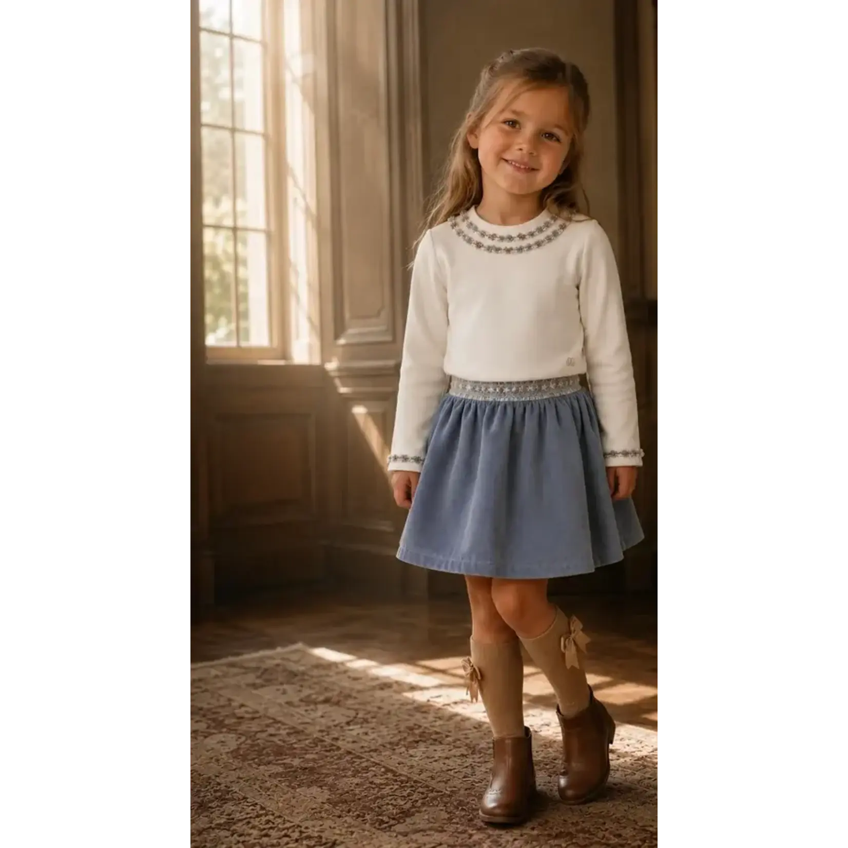 Natini SKIRT RUBY BLUE