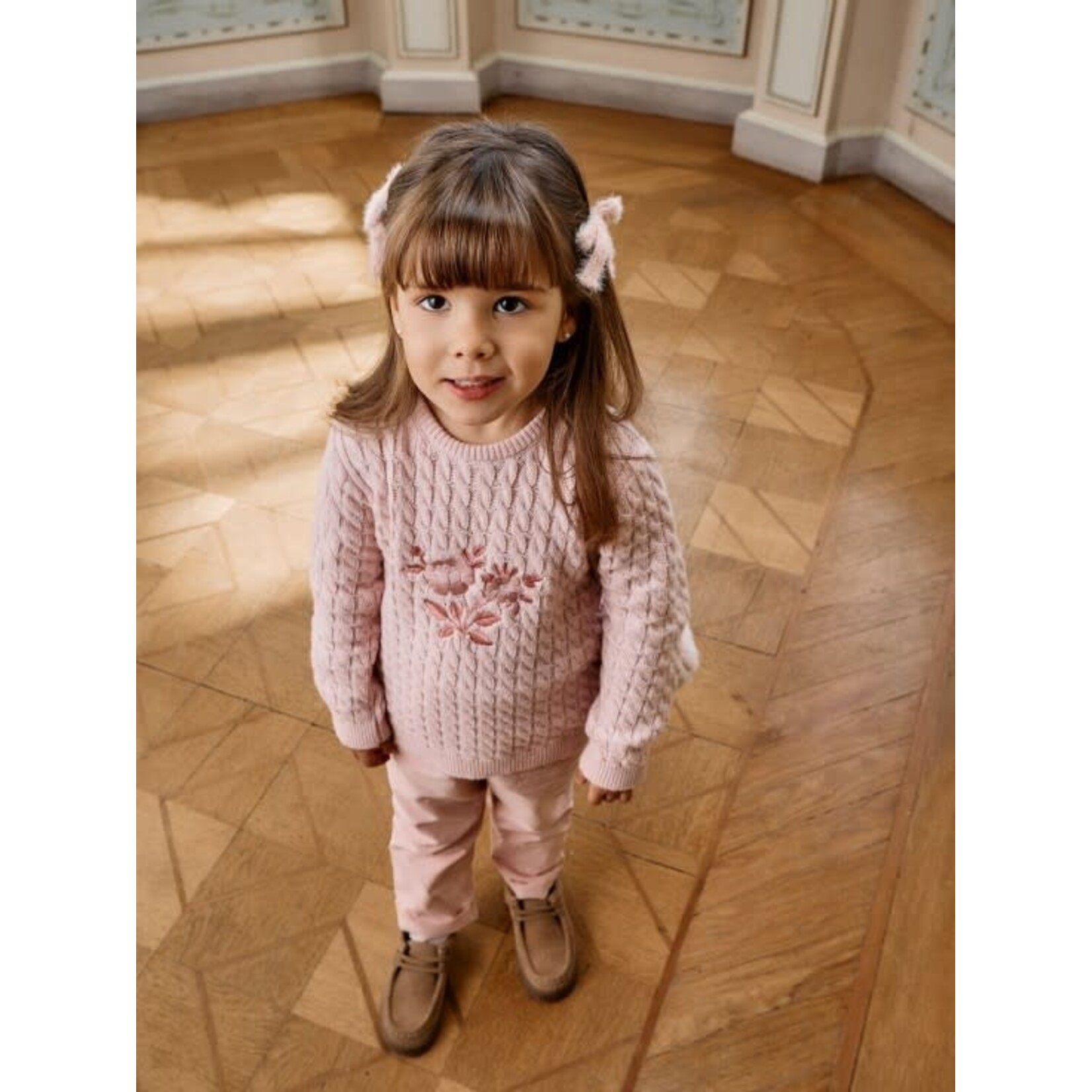 Patachou SWEATER - MINI GIRL LOVELY PINK - INVERNO 2026 6209 20 00 PALE PINK