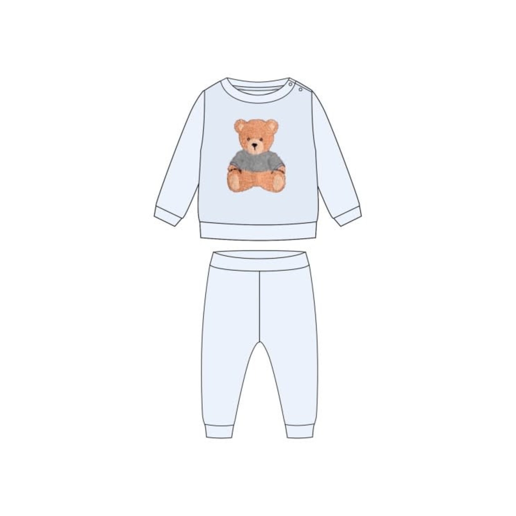Patachou CONJUNTO - MINI BOY CITY - INVERNO 2026 6103 22 00 BLUE