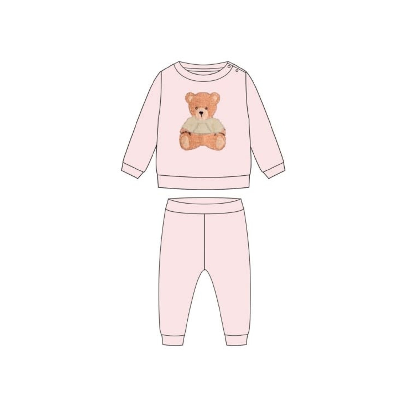 Patachou CONJUNTO - MINI BOY CITY - INVERNO 2026 6103 22 00 PALE PINK